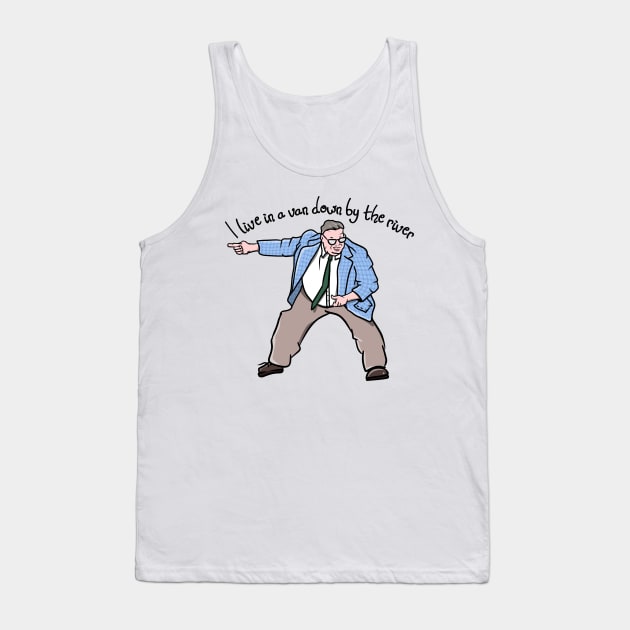 Matt Foley Van Down By The River Tank Top by LICENSEDLEGIT